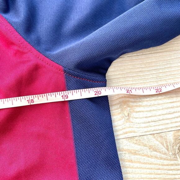 2014 2015 Nike Long Sleeve Barcelona Messi Home Football Jersey | Medium - Picture 9 of 10